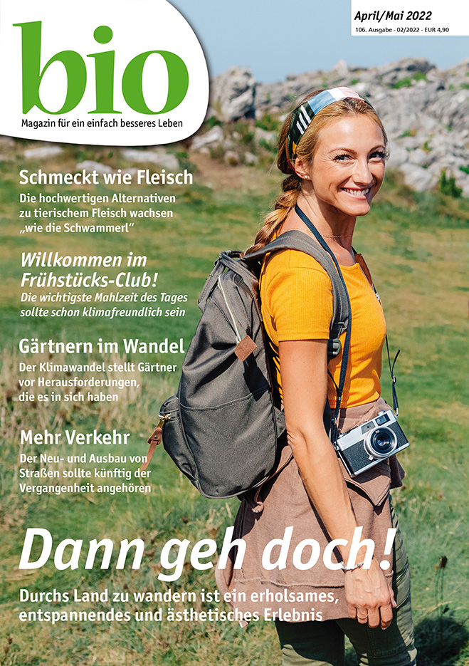 Cover des Bio Magazins 02/2022